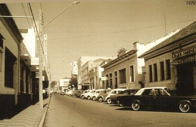 Rua José Bonifácio, em 1970